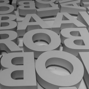 Letras Poliestireno 1 BN Diper