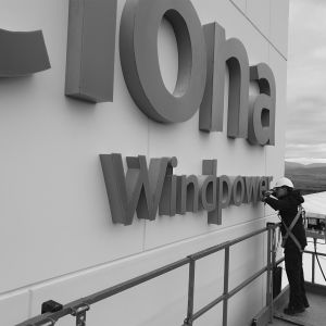 Letras corpóreas Acciona Blades