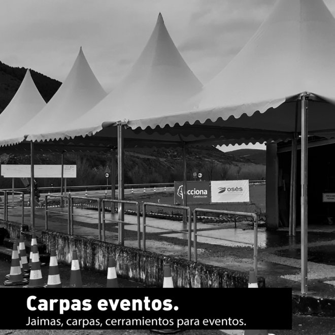 carpas para evento Acciona